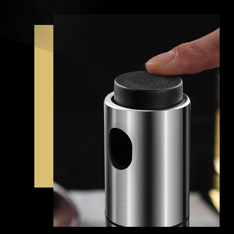 Fľaša s nerezovým sprejom na olej, 135 ml, kov