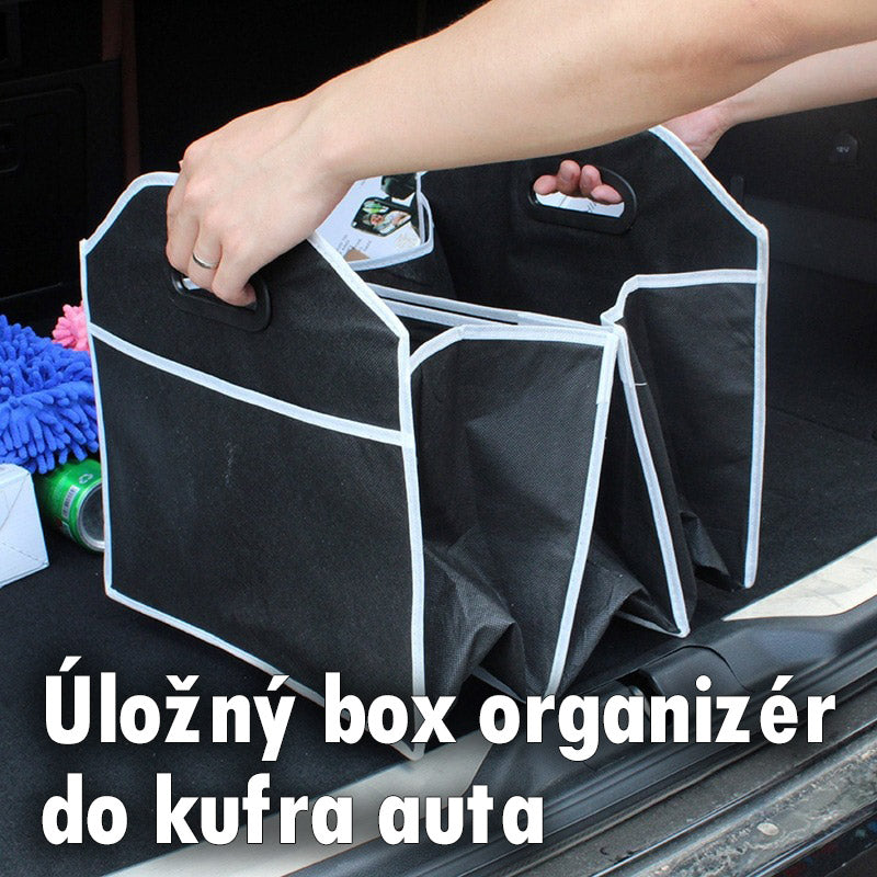 Úložný box organizér do kufra auta