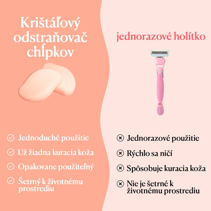 Krištáľový odstraňovač chĺpkov Glamea